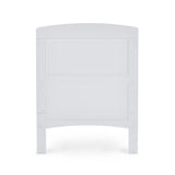Obaby Grace Cot Bed, Cot Top Changer + Fibre Mattress - White