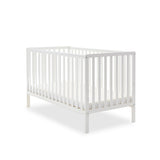 Obaby Bantam Cot Bed + Fibre Mattress - White