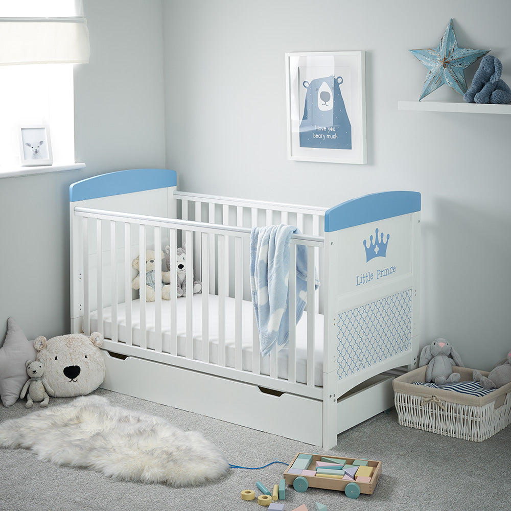 Obaby Grace Inspire Cot Bed - Little Prince