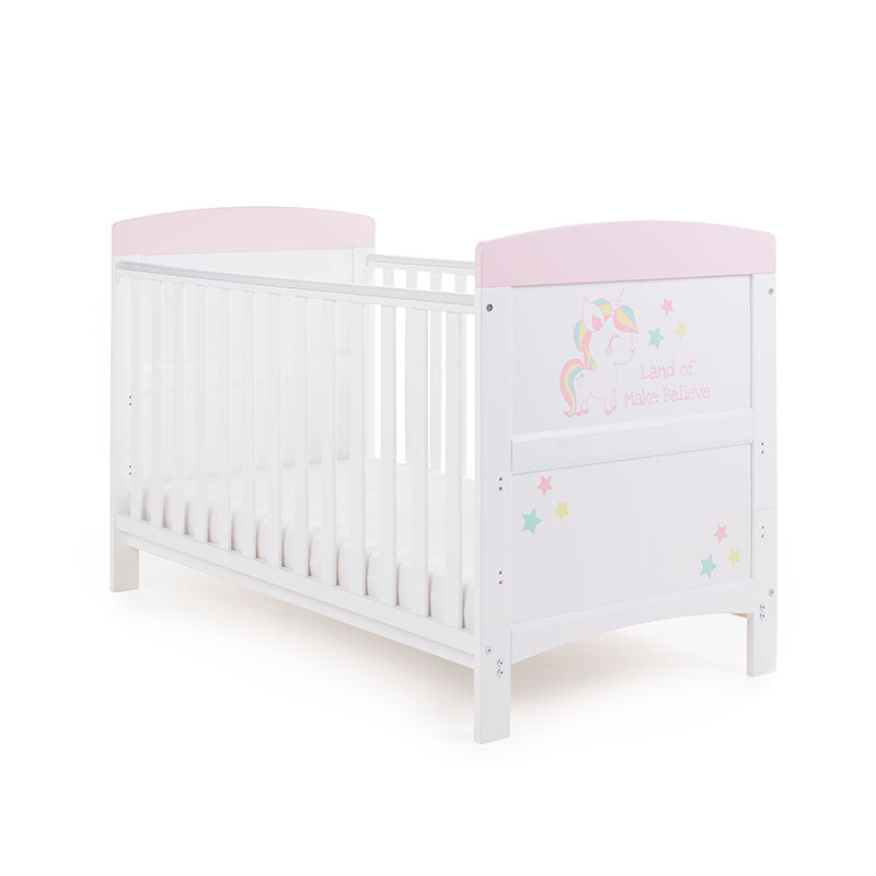 Obaby Grace Inspire Cot Bed - Unicorn