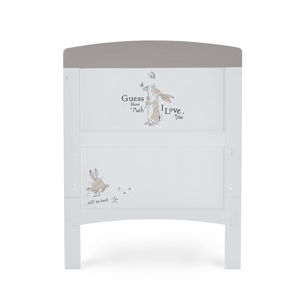 Obaby Grace Inspire Cot Bed - Guess How Much I Love You - Scribble