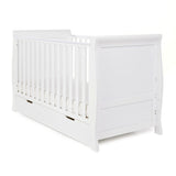 Obaby Stamford Classic Sleigh 2 Piece Room Set - White
