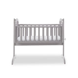 Obaby Sophie Swinging Crib + Foam Mattress - Warm Grey