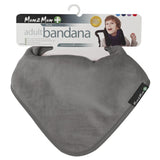 Mum 2 Mum PLUS Adult Disability Bib - Mushroom Grey/Brown