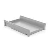 Obaby Stamford Classic Cot Bed + Cot Top Changer - Warm Grey