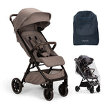 Nuna TRVL LX Compact Stroller with Raincover & Travel Bag - Cedar