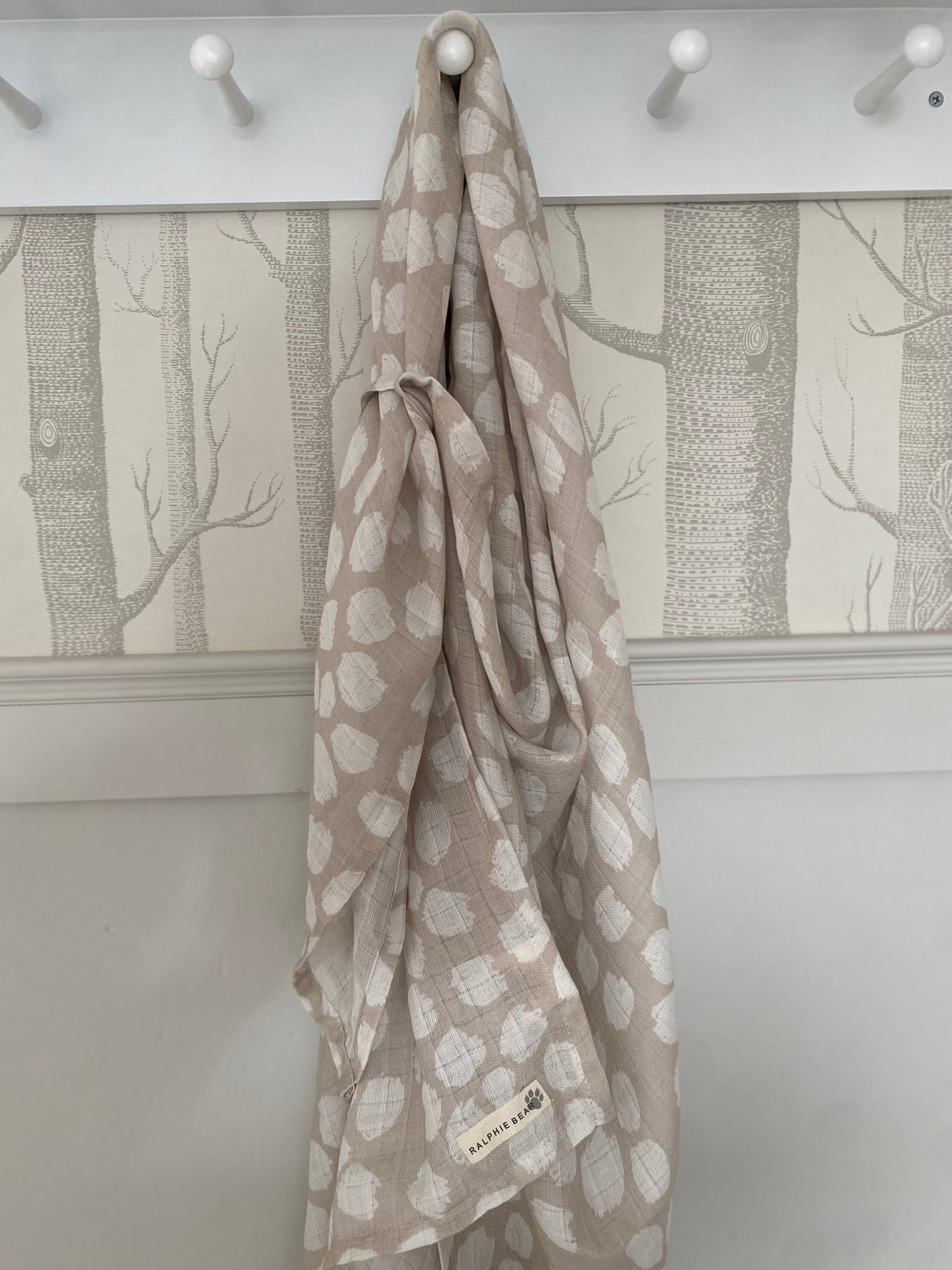 Scallop Large Swaddle Muslin