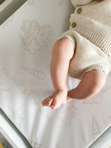 Seashell Anti Roll Wedge Changing Mat