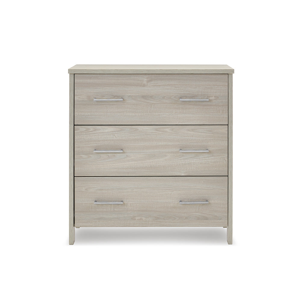 Obaby Nika 3 Piece Room Set - Grey Wash