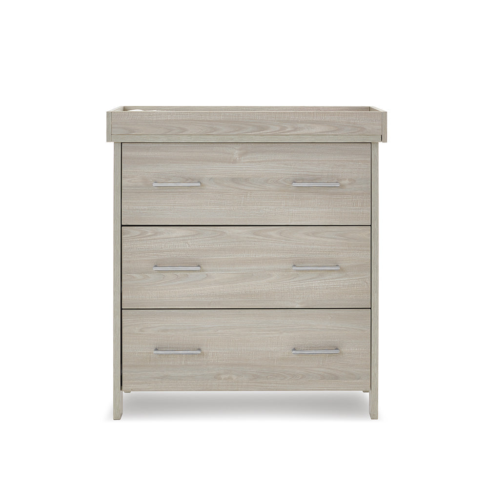 Obaby Nika 3 Piece Room Set - Grey Wash