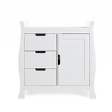 Obaby Stamford Classic Sleigh 2 Piece Room Set - White