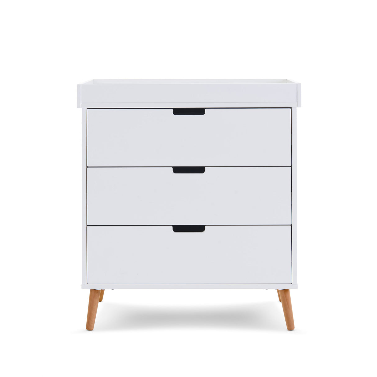 Obaby Maya 3 Piece Room Set - White With Natural
