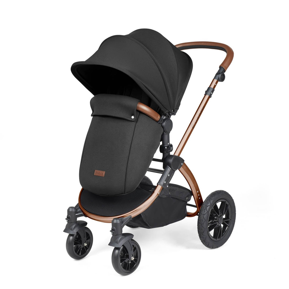 Ickle Bubba Stomp Luxe 14 Piece Nimbus 180° Spin Travel & Home Bundle - Bronze/Midnight/Tan