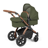 Ickle Bubba Stomp Luxe 14 Piece Nimbus 180° Spin Travel & Home Bundle - Bronze/Woodland/Tan