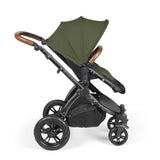 Ickle Bubba Stomp Luxe 14 Piece Nimbus 180° Spin Travel & Home Bundle - Black/Woodland/Tan