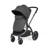 Ickle Bubba Stomp Luxe 14 Piece Nimbus 180° Spin Travel & Home Bundle - Black/Charcoal Grey/Black