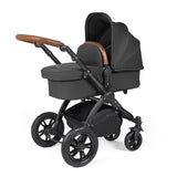 Ickle Bubba Stomp Luxe 14 Piece Nimbus 180° Spin Travel & Home Bundle - Black/Charcoal Grey/Tan