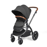 Ickle Bubba Stomp Luxe 14 Piece Nimbus 180° Spin Travel & Home Bundle - Black/Charcoal Grey/Tan