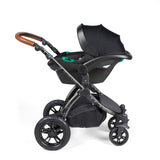 Ickle Bubba Stomp Luxe 14 Piece Nimbus 180° Spin Travel & Home Bundle - Black/Charcoal Grey/Tan