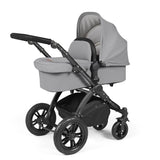 Ickle Bubba Stomp Luxe 14 Piece Nimbus 180° Spin Travel & Home Bundle - Black/Pearl Grey/Black