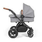 Ickle Bubba Stomp Luxe 14 Piece Nimbus 180° Spin Travel & Home Bundle - Black/Pearl Grey/Tan