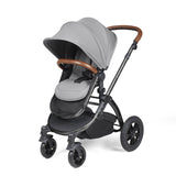 Ickle Bubba Stomp Luxe 14 Piece Nimbus 180° Spin Travel & Home Bundle - Black/Pearl Grey/Tan