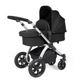 Ickle Bubba Stomp Luxe 14 Piece Nimbus 180° Spin Travel & Home Bundle - Silver/Midnight/Black