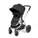 Ickle Bubba Stomp Luxe 14 Piece Nimbus 180° Spin Travel & Home Bundle - Silver/Midnight/Black