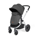 Ickle Bubba Stomp Luxe 14 Piece Nimbus 180° Spin Travel & Home Bundle - Silver/Charcoal Grey/Black