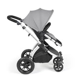 Ickle Bubba Stomp Luxe 14 Piece Nimbus 180° Spin Travel & Home Bundle - Silver/Pearl Grey/Black