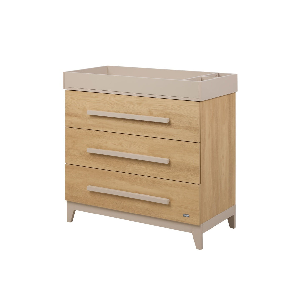 Tutti Bambini Hallee Chest Changer - Mushroom / Golden Oak