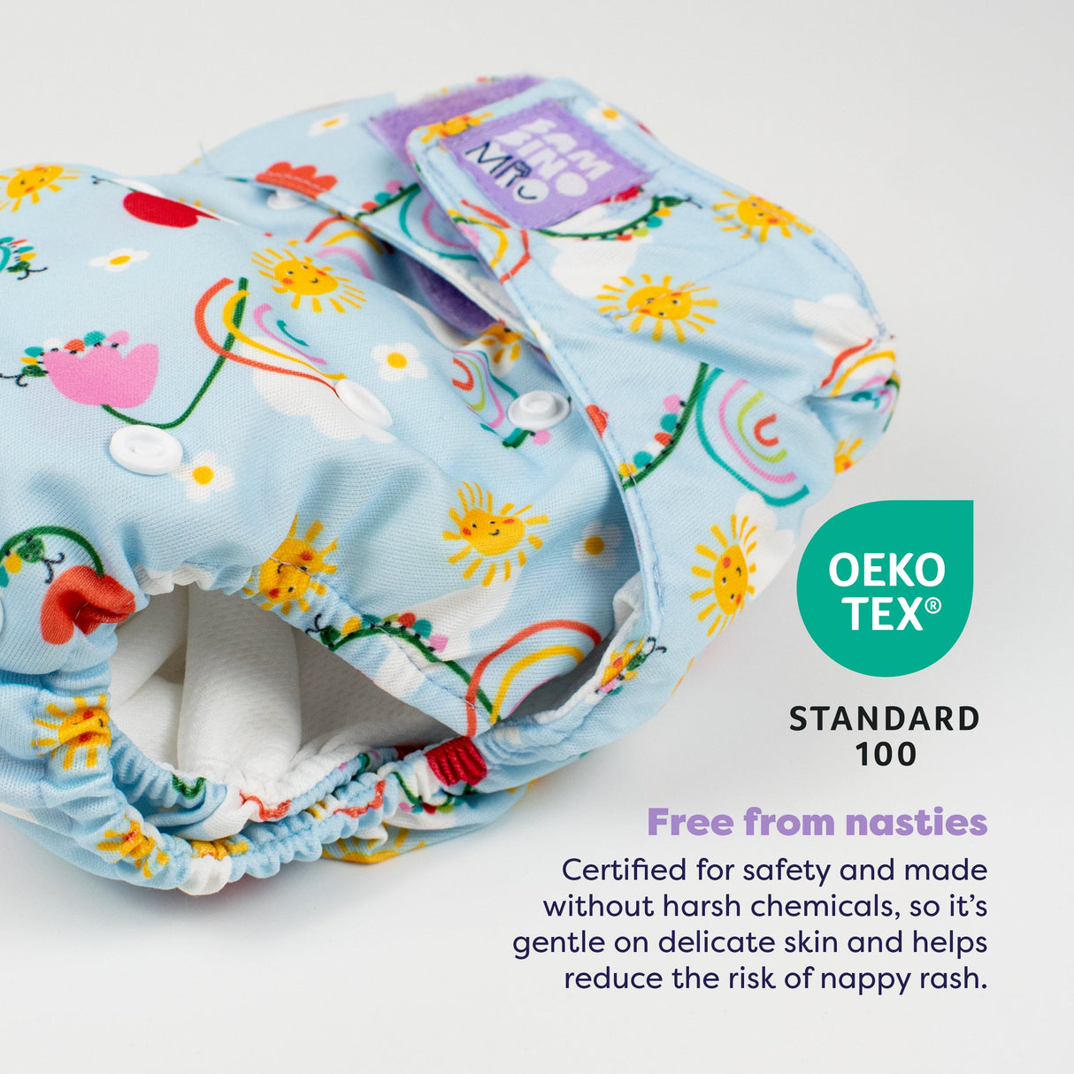 The Days-Out Reusable Nappy Bundle in Garden Party