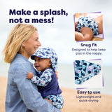 Reusable Swim Nappy in Blue Whale
