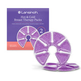 Lansinoh Thera°Pearl 3-in-1 Hot or Cold Breast Therapy Pads 2Pk