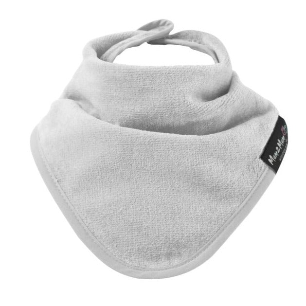 3 PACK - Mum 2 Mum Bandana Style Wonder Bibs - Denim / Baby Blue / Stone