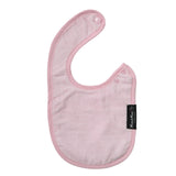 3 PACK - Mum 2 Mum Infant Wonder Bibs - Cerise / Baby Pink / Purple