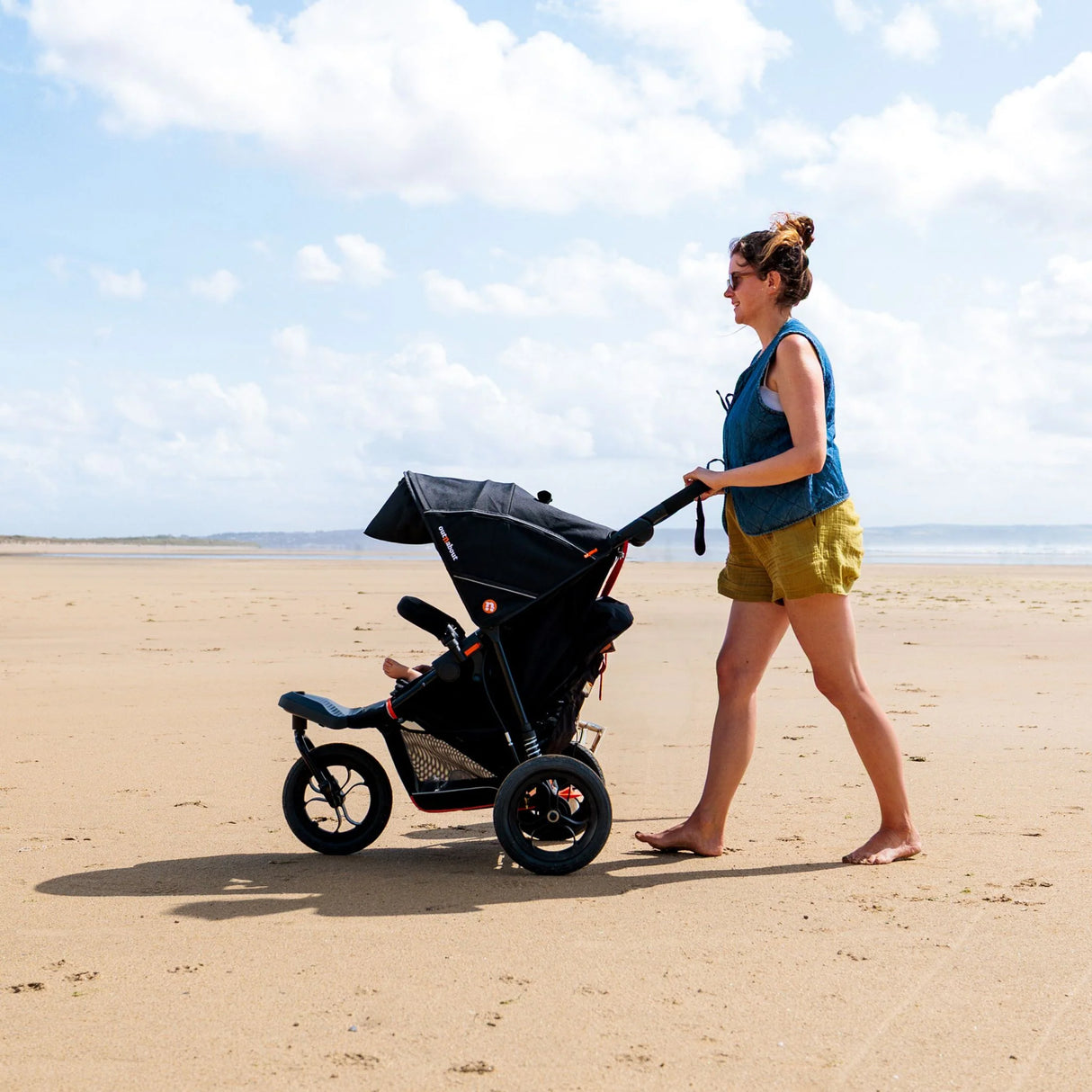 Out n About Nipper V6 Single Pushchair - Summit Black