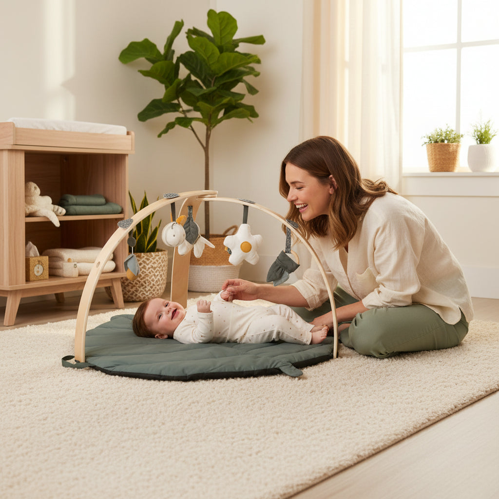 Jane Baby Play Mat With Activity Gym & Toys