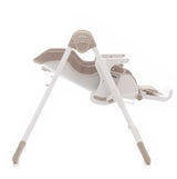 Jane Mila Leatherette Highchair, Pale