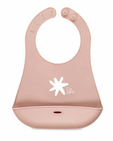 Jané Snap Roll-up Silicone Pelican Baby Bib