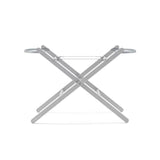 SnuzBaskit Light Grey Moses Basket & Dove Stand