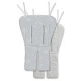 Flappy, Reversible 4in1 Seat Liner / Pad for Pushchairs, Carrycots, Rockers & Highchairs