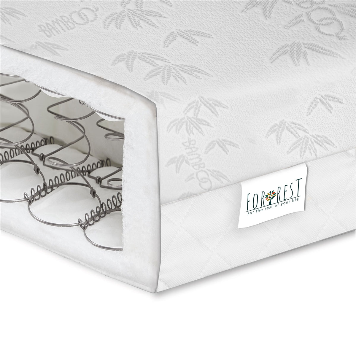 Forrest 2in1 Spring Cotbed Mattress, 140 x 70cm