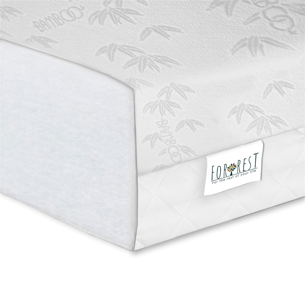 2in1 Bamboo & Waterproof Luxury Cotbed Mattress