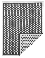 Noordi STAR Cotton Blanket Grey/White