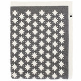 Noordi STAR Cotton Blanket Grey/White