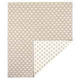 Noordi SUN Cotton Blanket 87 x 110 cm – Luxuriously Soft and Breathable Baby Blanket, Cream