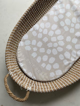 Changing Basket Mat Liner - Scallop