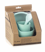 4-Piece LFGB Certified Silicone Dinner Set for Children