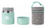 Jane Stainless Steel Thermal Baby Food Flask with Bowl & Carry Bag – 500cc